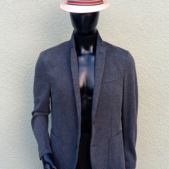 NEIMAN MARCUS MEN'S COTTON BLEND UNRESTRICTED LUXURY BLAZER (VIETNAM)